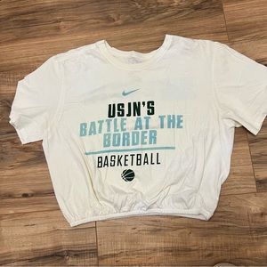 Just Do It. cropped Top Sz L